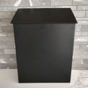 West Elm Black Mail Box
